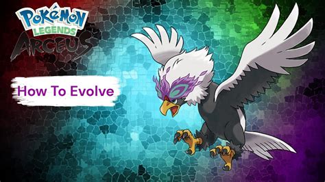 How to Evolve Rufflet into Hisuian Braviary in .